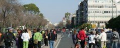 La ‘Ciclovida’ se consolida y cortará la ronda al tráfico una vez cada mes